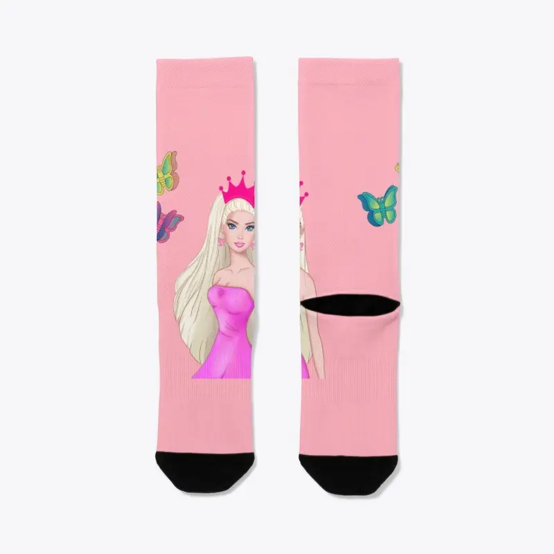 Barbie socks 